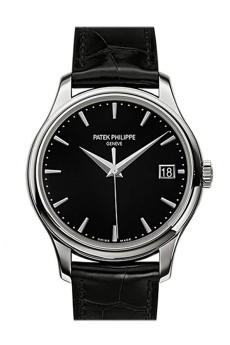 patek philippe calatrava black dial|patek philippe calatrava price list.